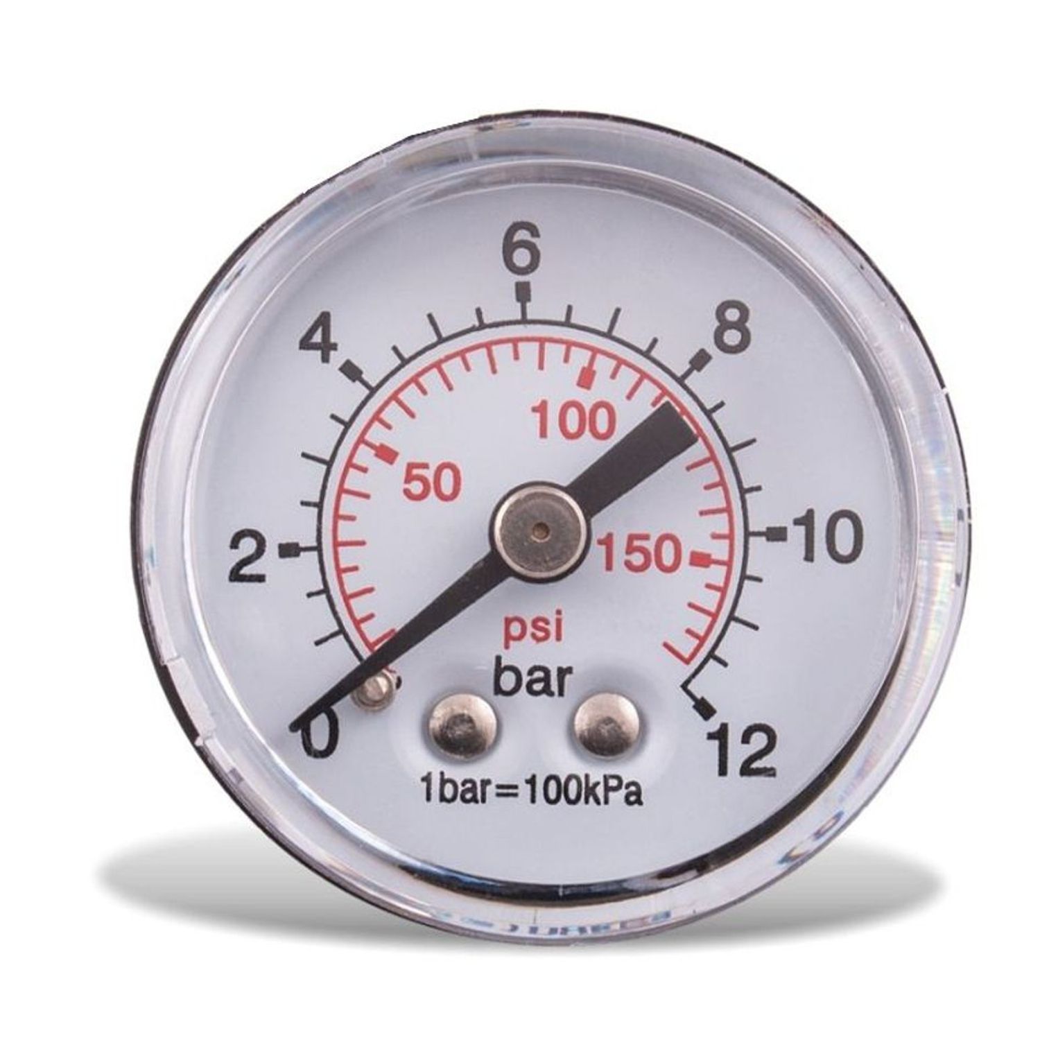 Pressure Gauge 40mm 1/4' Rear D4014r12